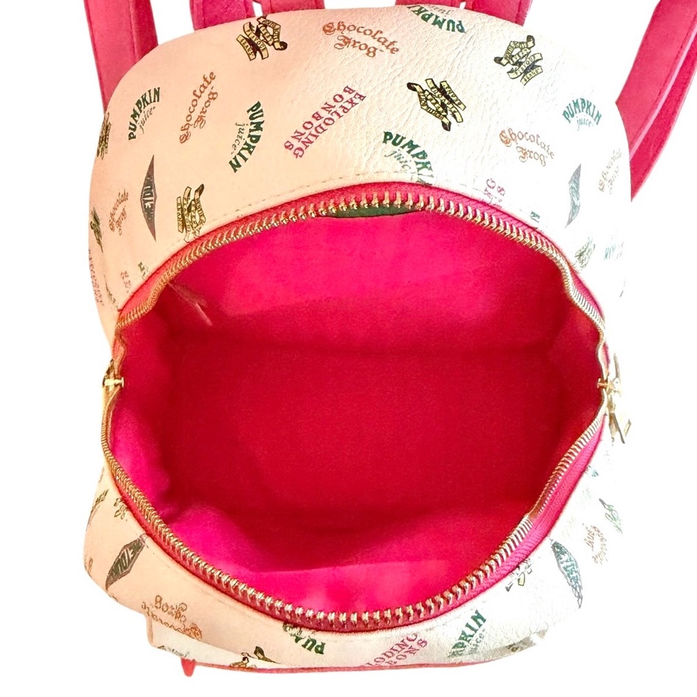 Harry Potter Wizarding Worlds Universal Studios Honeydukes Mini Backpack Pink - Picture 5 of 16